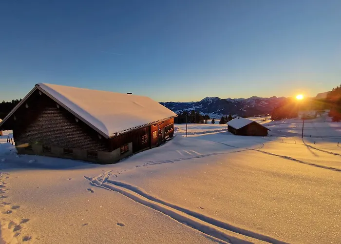 Haus Unterlose 392 Direkt Im Ski- Und Wandergebiet Boedele * Schwarzenberg im Bregenzerwald
